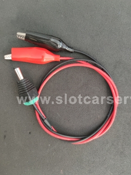 E-kabel für Ilpe TTM2 mit Stecker + Kroko Klemmen für Netzteil (1)