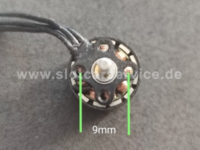 Brushless Motor 1105 mit 2000KV