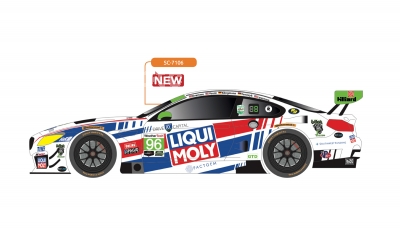 Scaleauto Kit, BM6 GT3 Daytona 2018 #96, RC2 Comp. white kit m. Decals