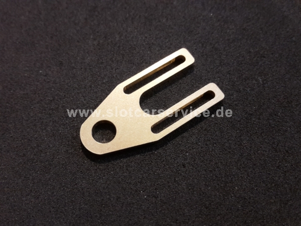 Leitkielhalter 2mm Messing für Intruder u Challenger 30mm (1)