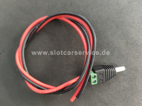 E-kabel für TTM2 mit Hohlstecker - ohne Anschlüsse für Netzteil (1)