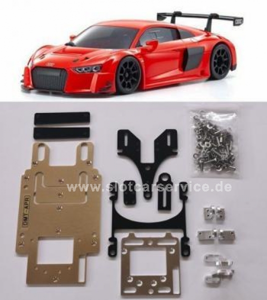 DMT Fahrwerk für MiniZ / GL Racing Karosserie - Audi R8 (1)